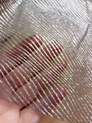 Runner Tavolo Nero Glitter 36x500cm