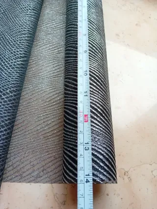 Runner Tavolo Nero Glitter 36x500cm