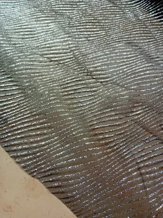 Runner Tavolo Nero Glitter 36x500cm