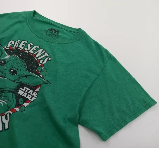 Camiseta Star Wars Bebé Yoda Verde