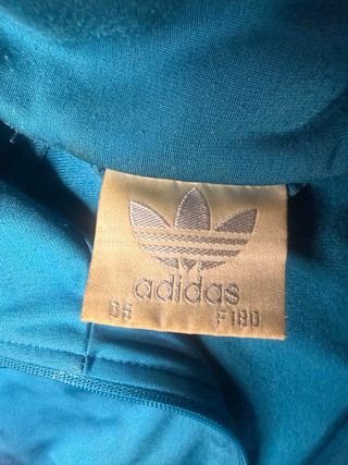 Adidas Vintage Track Jacket Azul Roja 90s Retro