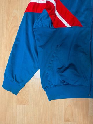 Adidas Vintage Track Jacket Azul Roja 90s Retro
