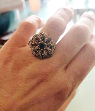 Anillo Plata Vintage Hecho a Mano