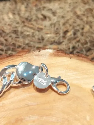 Pulsera Plata Hombre8mm