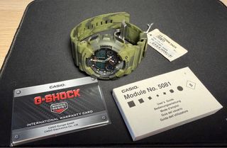 Reloj Casio G-Shock GA-100MM-3AER Verde Militar