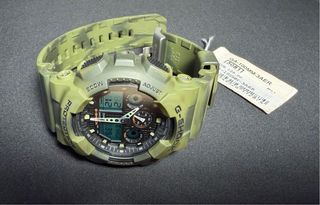 Reloj Casio G-Shock GA-100MM-3AER Verde Militar