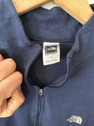 The North Face Fleece Azul Media Cremallera