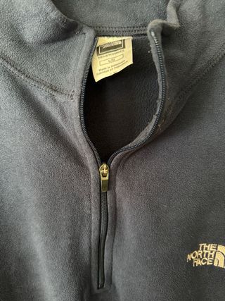 The North Face Fleece Azul Media Cremallera