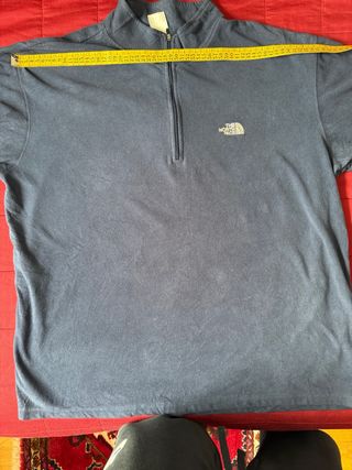 The North Face Fleece Azul Media Cremallera