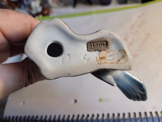 Pareja Pájaros Porcelana MIRETE Rama