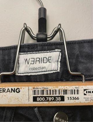 Jeans Weride vita bassa neri