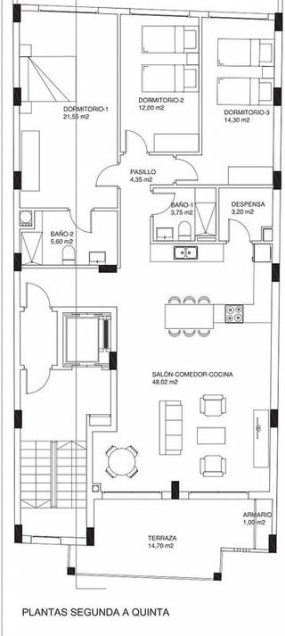 Piso en venta en Pont Nou - Corazón de Jesús en Elche