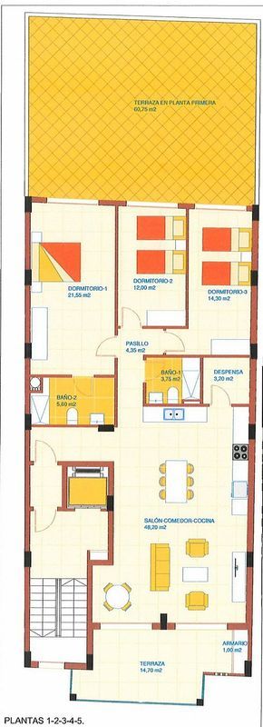 Piso en venta en Pont Nou - Corazón de Jesús en Elche