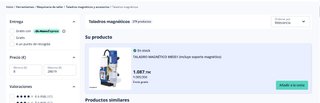 Taladro Magnetico Metallkraft MB 351