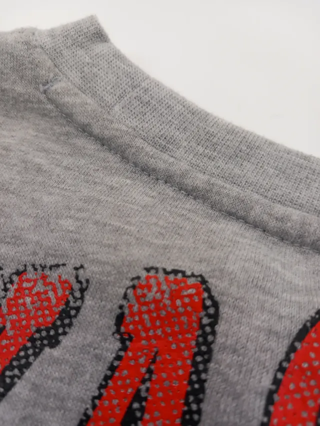 Sudadera Vintage Dressing Gris Talla Única