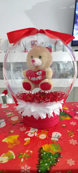 Oso de peluche con corazón Love