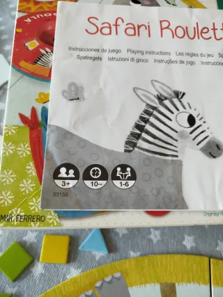 Juego Safari Roulette Goula +3 años