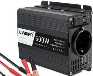 Inversor de corriente para coche 600W