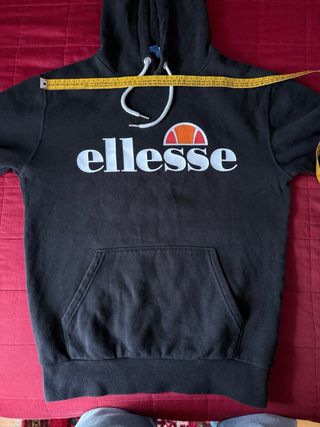 Sudadera Ellesse Negra Logo