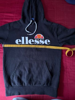Sudadera Ellesse Negra Logo