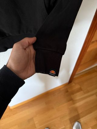 Sudadera Ellesse Negra Logo