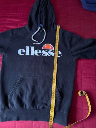 Sudadera Ellesse Negra Logo