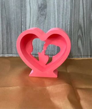 Scultura infinito amore in diplast