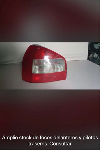 Pilotos traseros y focos delanteros