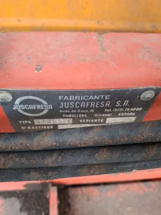 Remolque Juscafresa Autocargador Segador