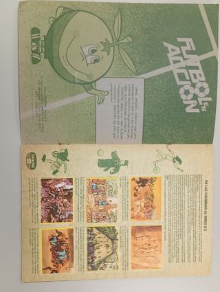 Álbum cromos Mundial 82 Danone