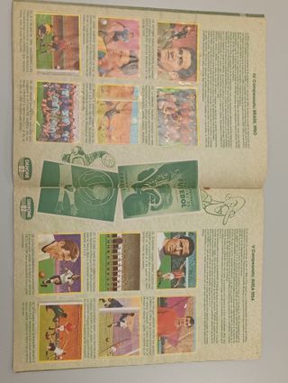 Álbum cromos Mundial 82 Danone
