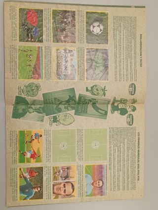 Álbum cromos Mundial 82 Danone