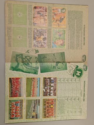 Álbum cromos Mundial 82 Danone