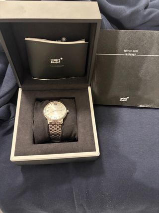 Reloj Mont Blanc Tradition Automático Plata