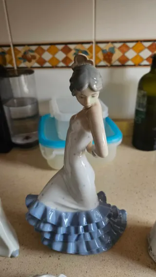 Muñecas de porcelana lladro 70 euros todo