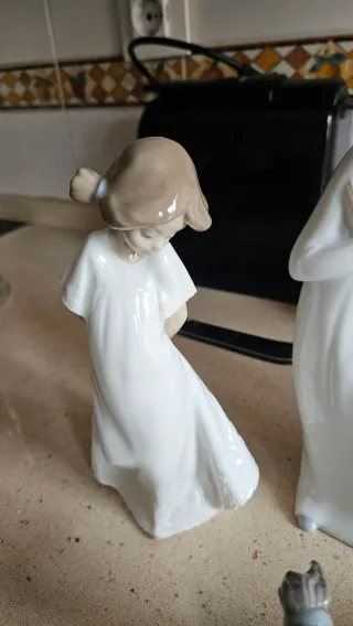Muñecas de porcelana lladro 70 euros todo