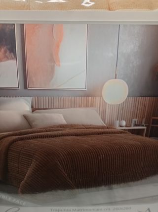 Trapunta Matrimoniale FLANNEL Double-Face - Angel'