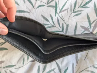 Cartera Polo Ralph Lauren Cuero Plegable