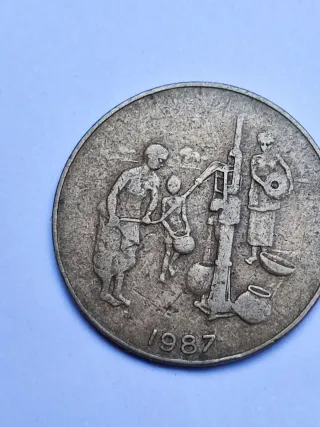 Lote 3 Monedas 25 Francos África Central