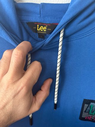 Sudadera Lee azul