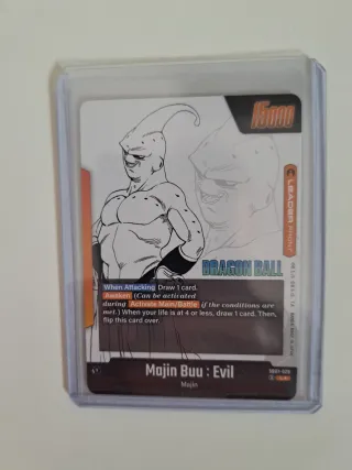 Carta Dragon Ball Manga SB01 Leader Majin Buu: Kid