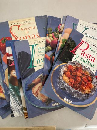 Lote 14 libros cocina