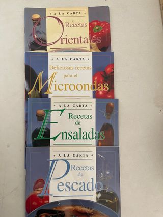 Lote 14 libros cocina