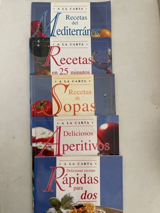 Lote 14 libros cocina