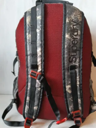 Superdry Zaino Sportivo Nero Multicolor