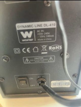 Altavoces Woxter Negros