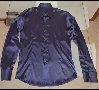 Camicia Uomo Slim Fit Taglia M