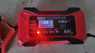 Cargador reparador baterías 12 v nuevo