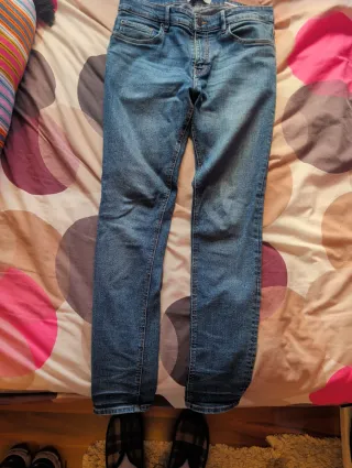 Pantalón Vaquero Pull&Bear Azul
