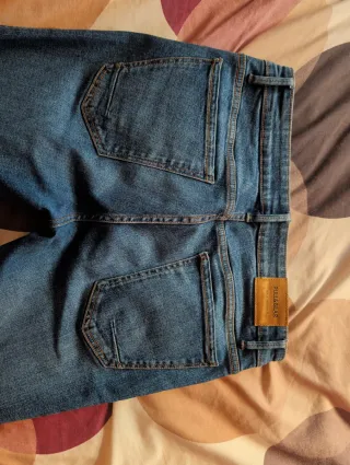 Pantalón Vaquero Pull&Bear Azul